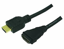 LogiLink HDMI/HDMI - 5.0m - 5 m - HDMI Typ A (Standard) - HDMI Typ A (Standard) 
