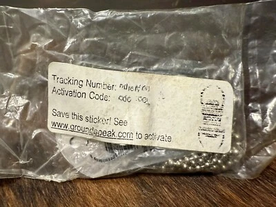 Geocaching Groundspeak Travel Bug Original Only Numbers On The Tag - Image 1 of 2