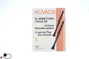 EMB PARTITUR KLARINETTE KOVACS I LEARN TO PLAY CLARINET VOL 1 - Bild 1 von 2
