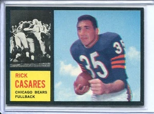 1962 Topps Football # 16 Rick Casares NM-MT Near Mint to Mint - Picture 1 of 2
