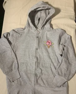 Billionaire Boys Club Ice Cream Hoodie BBC Logo Mens Medium Black Sweatshirt - Picture 1 of 13