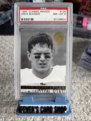 PSA 8 drew Bledsoe 1994 Classic Images  - Image 1 of 2