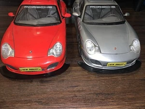 Set scala 1/6 Porsche 911 Turbo RC nuovo luminoso SUPER RARO senza scatola - Foto 1 di 6