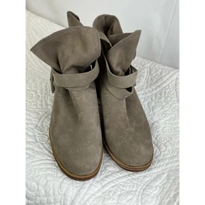 Neu ohne Etikett UGG Damengröße 9 hellbraunes Wildleder-Schlaufenabsatz - Bild 1 von 11