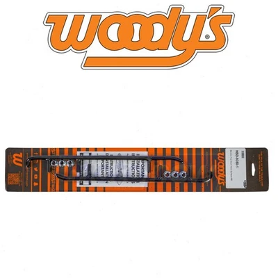 Woodys Top-Stock Hard Surface Bar Carbide Runners for 2006 Ski-Doo Freestyle wj - Image 1 of 4