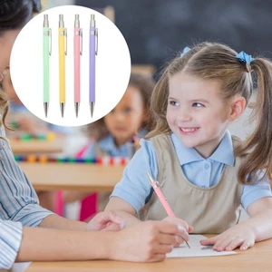  4 Pezzi Tracciante Matita Piombo Ricarica Meccanica Led Matite Colorate Automatica - Foto 1 di 12