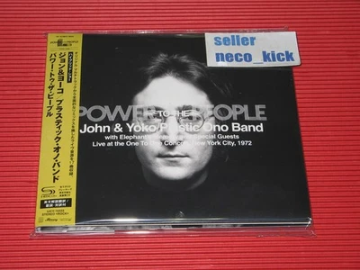 11B JOHN LENNON YOKO ONO PLASTIC ONO BAND POWER TO THE PEOPLE 2025 JAPAN SHM CD Foto 1 de 2
