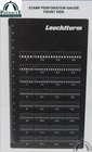 Professional Stamp Perforation Gauge by Lighthouse - 5 to 22 Range