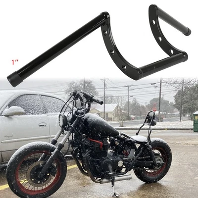 Manillar de arrastre de motocicleta EE. UU. 1" 25 mm barra Z para Honda Rebel 450 500 1100 250 300 Foto 1 de 4
