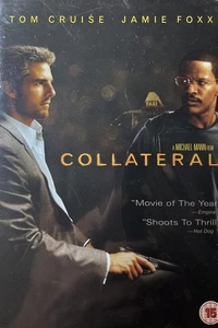 DVD NEW: Collateral - 2002 Action Thriller, Region 2, Tom Cruise & Jamie Foxx - Picture 1 of 2