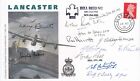 617 Sqn Cover Signed by 12 Original Veterans of 617 Sqn Crew during WW11