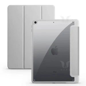 For iPad 7/8/9/10th Pro 11 12.9 Air 11" Leather Case Smart Cover w/Pencil Holder - Picture 1 of 21