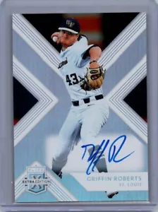 2018 Panini Elite Extra Edition #42 Griffin Roberts Autographs - Picture 1 of 2