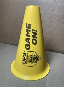 UPS Teamsters Package Division Union GAME ON Logo promo Bullhorn Horn Cone - Picture 1 of 14