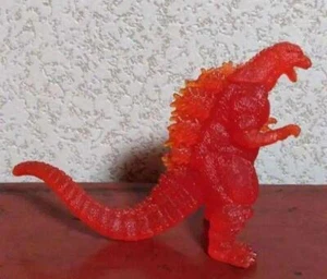 1995 GODZILLA Clear Red Figure Assembled in Japan - Picture 1 of 5