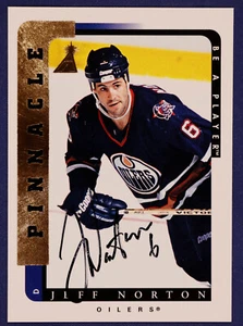 Autógrafos Be A Player 1996-97 #187 Jeff Norton casi nuevo como nuevo - Imagen 1 de 2
