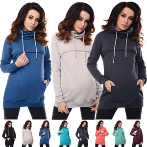 Sudadera para el torso Purpless Maternity 2 en 1 Embarazo y Enfermería 9054 - Imagen 1 de 26