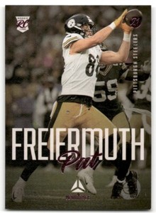 2021 Panini Chronicles Luminance Pink Football Card Pat Freiermuth #224