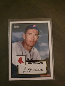 2021 Topps Update Ted Williams Topps Cards That Never Were #CNW-2 C23