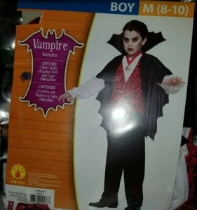 Rubie's Vampire Costume Boy Sz M(8-10) NIP - Picture 1 of 1