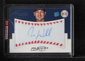 2012 Panini Signature Series Rated Game Ball /299 Joe Wieland Rookie Auto RC