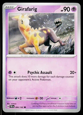 Girafarig SV05: Temporal Forces #066/162 Common - Image 1 of 2