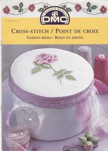 Garden Roses, DMC , Cross Stitch Pattern - Picture 1 of 4