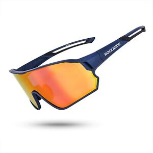 RockBros Polarized Sunglasses for Men Women UV Protection Cycling Sunglasses