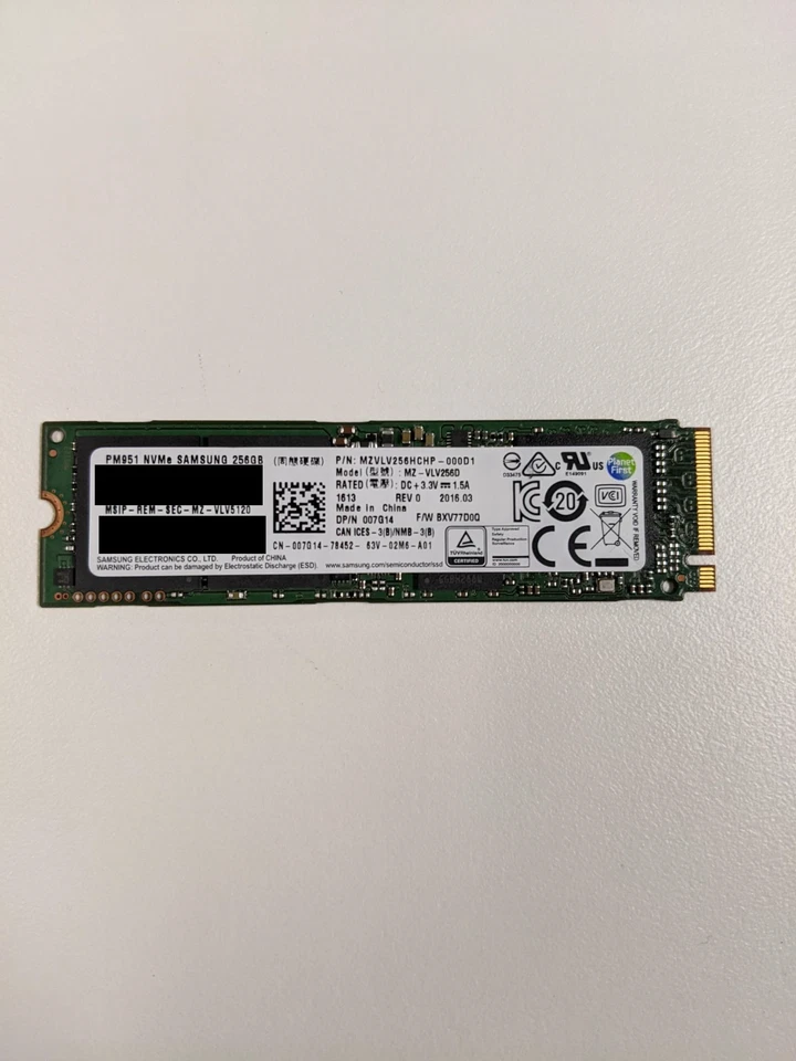 Samsung MZ-VLV256D 256GB SSD - Imagem 1 de 1