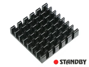 2pcs 25x25x5mm Aluminium Heat Sink Heatsink for Chip IC LED BGA Cooling - Bild 1 von 3