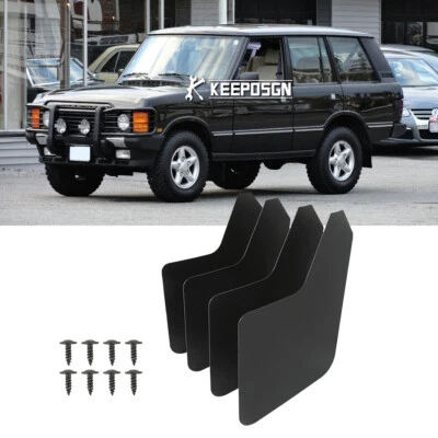 Kit de 4 protectores contra salpicaduras guardabarros mate para Land Rover Range Rover Foto 1 de 4