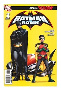 BATMAN and ROBIN REBORN 1 (NM) DOMINO EFFECT (FREE SHIPPING ) * - Picture 1 of 1