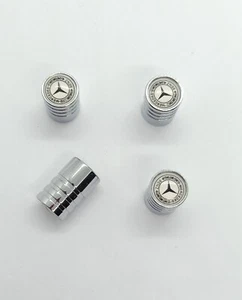 4 bouchon de Valve en chrome - Picture 1 of 1