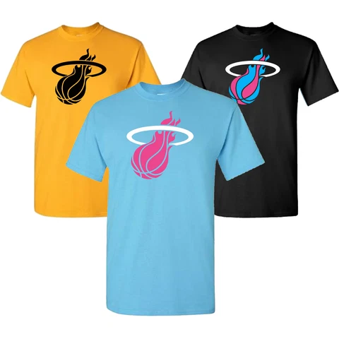 Miami Heat | Vice City | Golden Championship Edition Basketball Shirt Cover