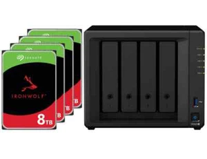 Synology DiskStation DS420+ NAS Server 32TB (4x8TB) Seagate IronWolf - Bild 1 von 4
