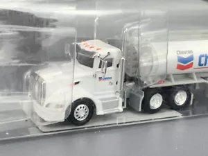 HO Trucks N’ Stuff Chevron Peterbilt 386 Semi w/Heil Tank Trailer NIP! HO5860 - Picture 1 of 5