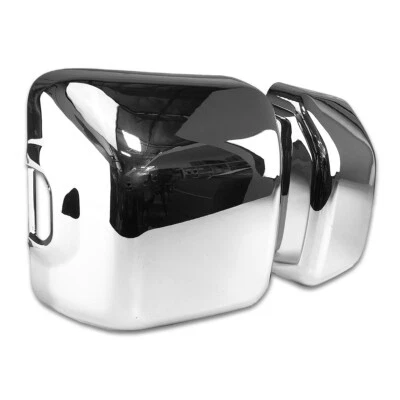 Tapa cubierta superpuesta de espejo retrovisor medio lateral superior ABS cromado Jeep Wrangler JL 2018-2020 Foto 1 de 4