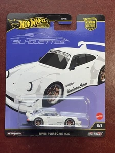 HOT WHEELS PREMIUM New 2025 SILHOUETTES #5 RWB PORSCHE 930 WHITE - Picture 1 of 1