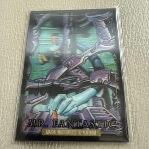 2024 Skybox Marvel Masterpieces ‘92 Platinum Lenticular #59 Mr Fantastic - Picture 1 of 7