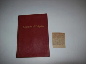 GLIMPSES OF BULGARIA von Elizabeth Lessinoff, 1931 SELTENE Privatausgabe Nr. 1, x - Bild 1 von 23