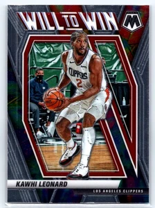 Kawhi Leonard 2020 Panini Mosaic #3   Will to Win - Picture 1 of 2