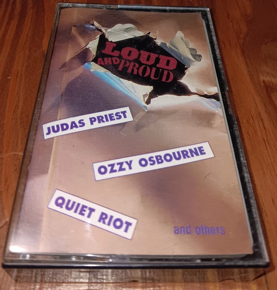 Loud And Proud Club Edition Cassette Sony BQT 22186 Ozzy Quiet Riot Judas Priest - Image 1 of 4