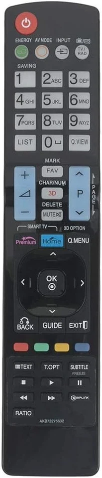 AKB73275632 Replacement Remote Control for LG LED LCD 3D Smart TV 42LN5700UH 32LN540B - Image 1 of 1
