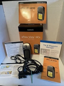 Garmin eTrex Vista HCx Personal Navigator GPS Handheld Unit With Box EXCELLENT - Picture 1 of 11