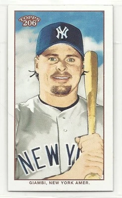 Topps 206 Polar Bear Mini Jason Giambi 112 2002 Foto 1 de 2