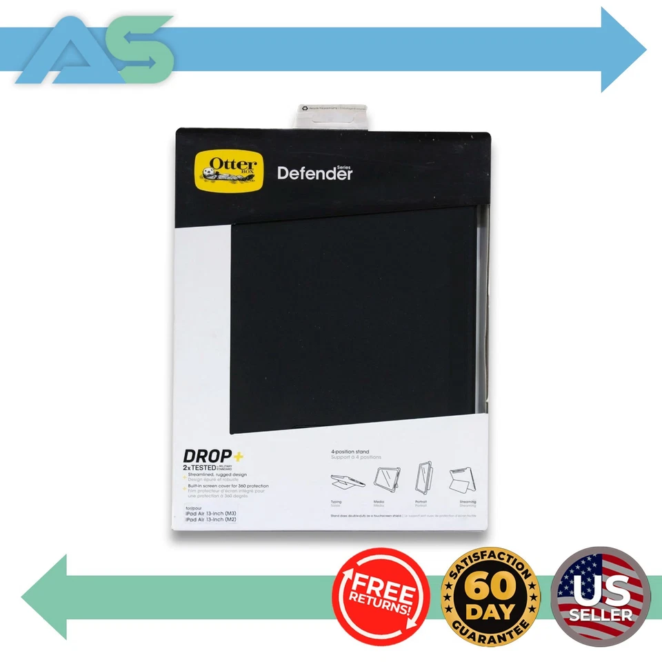 OtterBox Defender Series for Apple iPad Air 13" (M3) and Apple iPad Air 13" (M4) - Image 1 of 4