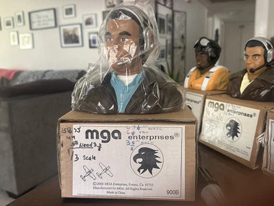 MGA Enterprises Radio Control Civilian Pilot Bust 1/3 Scale 1988 - Image 1 of 2