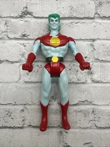 Modellino Captain Planet 5,5" Tiger Toys 1991 vintage con azione volante - Foto 1 di 2