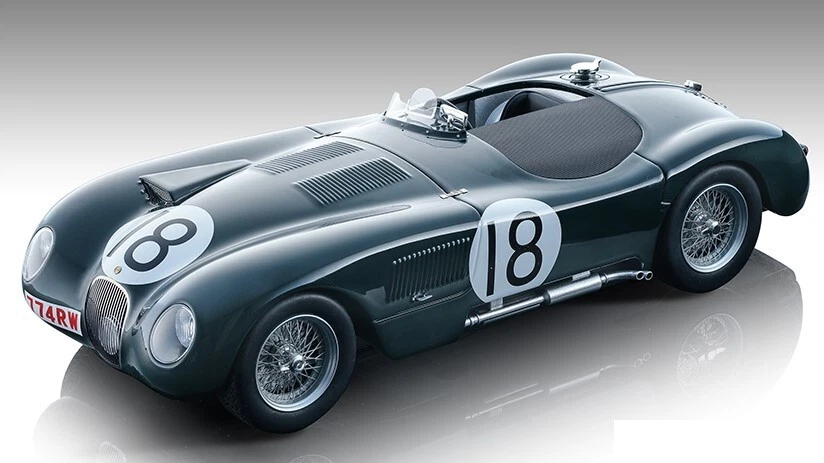 JAGUAR C-TYPE N.18 WINN.LE MANS 1953 T.ROLT-D.HAMILTON 1:18 - Immagine 1 di 1
