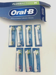 7 Oral B Flossaction X Ersatzbürstenkopf für elektrische Zahnbürste X-Form - Bild 1 von 3